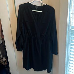 🌺long Sleeve Black Dress Womens XXL